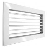 1VA-100х150 решетка однорядная алюминиевая 1VA-100х150 решетка однорядная алюминиевая