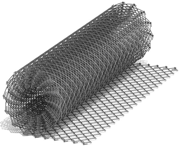 Сетка оцинкованная в рулонах 1,6 25x25