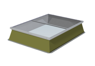 Точечный зенитный фонарь mcr PROLIGHT NG