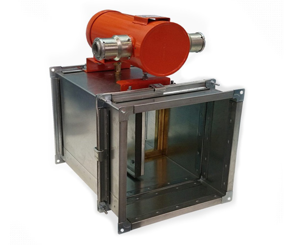 Клапан противопожарный взрывозащищенный КПВ.01(02).В