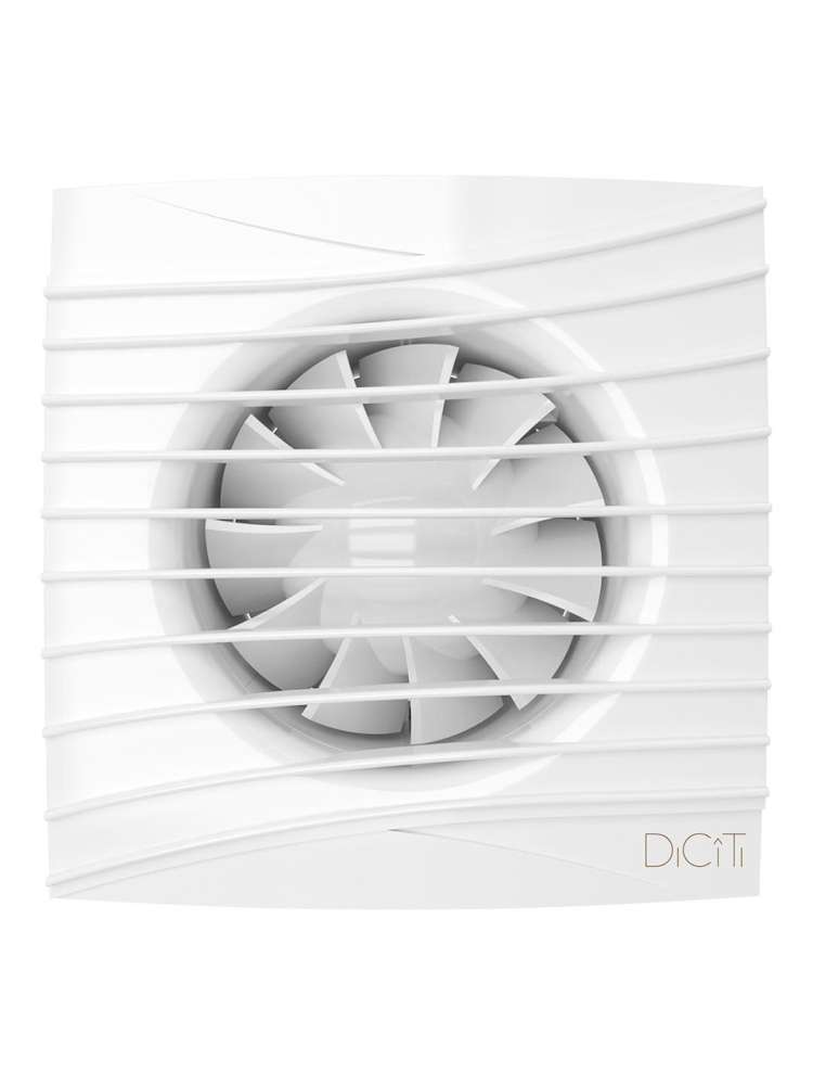 Вентилятор накладной SILENT D125 обратный клапан turbo DICITI