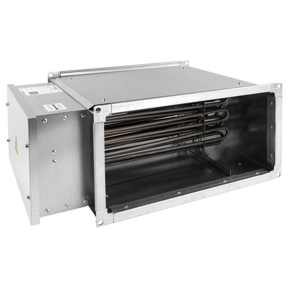 Электрический нагреватель для прямоугольных каналов ZILON ZES 700x400-75