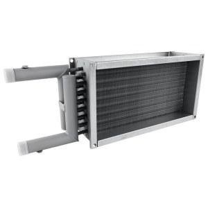 Водяной нагреватель для прямоугольных каналов ZILON ZWS 800x500-2