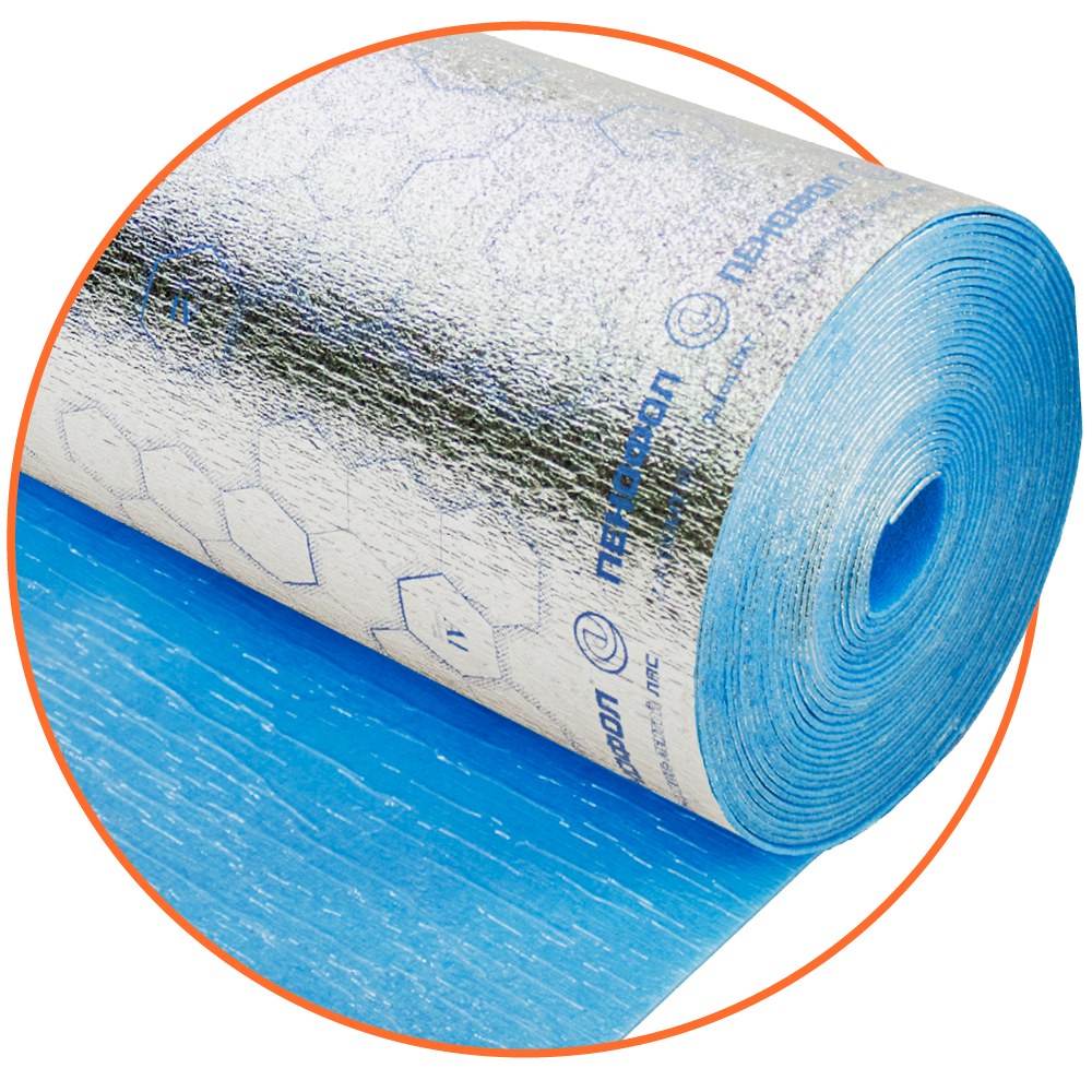 ПЕНОФОЛ тип T 20 мм, мат 1200×2000 мм