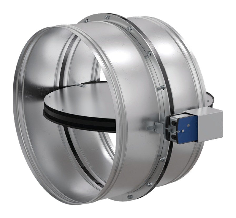 Клапан противопожарный ОЗ-120 круглый Ø200 Клапан противопожарный ОЗ-120 круглый Ø200