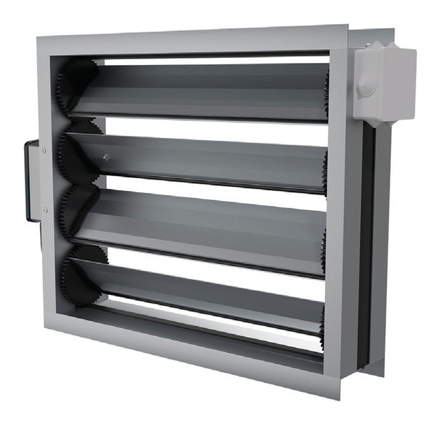 Воздушный клапан с электроподогревом ВКп 350×500 Воздушный клапан с электроподогревом ВКп 350×500