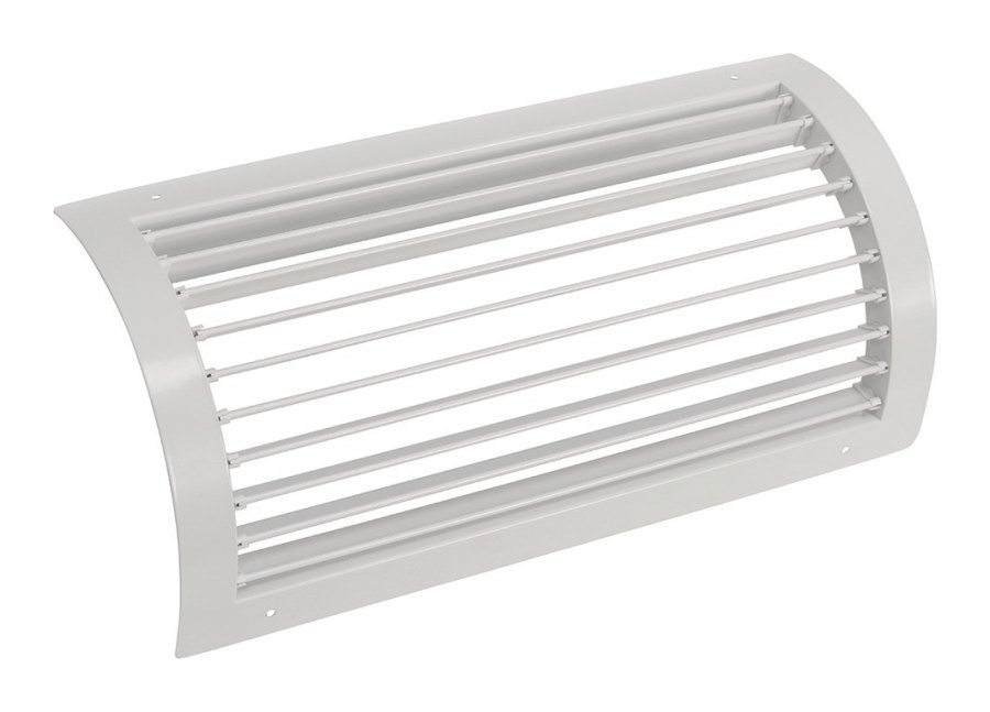Решётка для круглого воздуховода РВ-1-D Ø560 200×250
