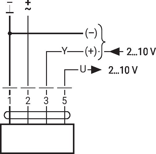 LM24A-MP — AC/DC 24 В, плавное